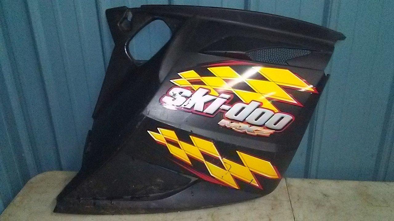 2003 - 2008 Ski Doo MX Z 800 R.H. Panel, Black # 517303179