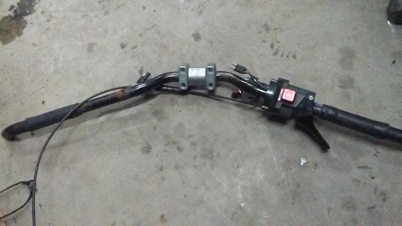 2005 Polaris Fusion, Handlebar Assembly