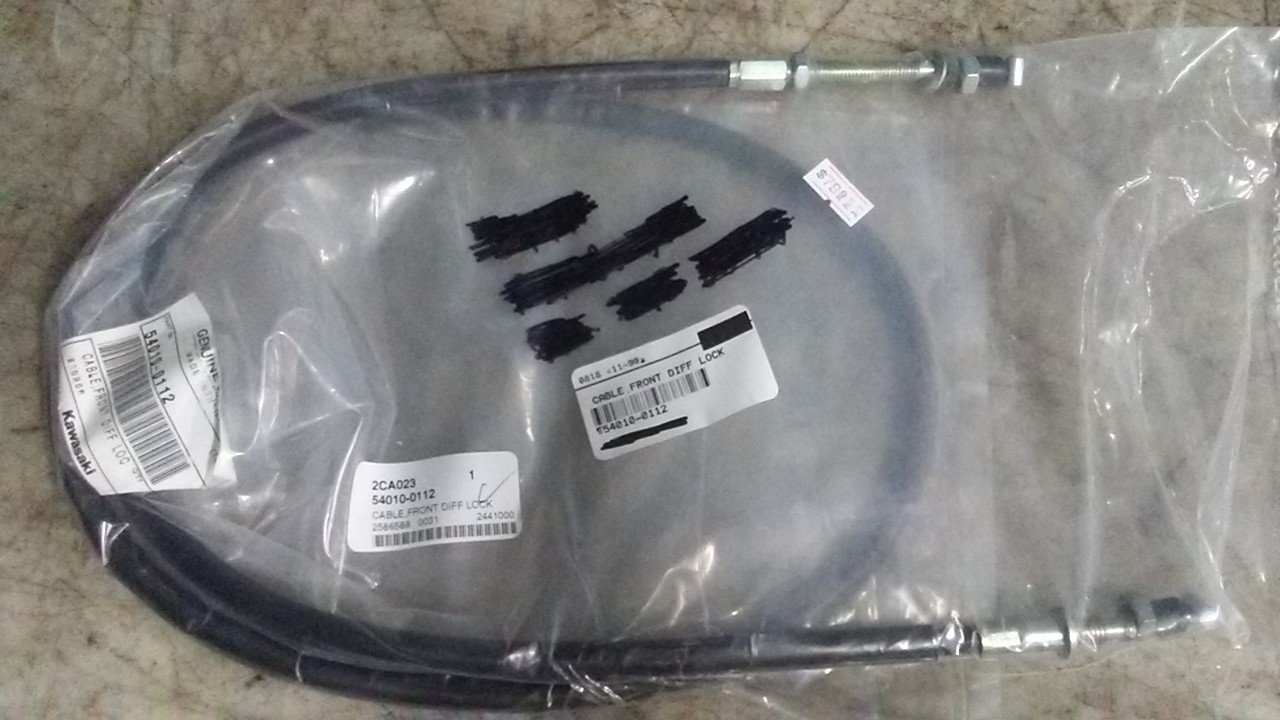 2008 - 2013 Kawasaki Teryx 750,KRF750 Front Differential Lock Cable