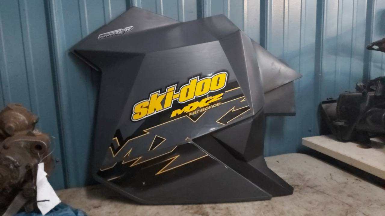 2008 - 2009 Ski Doo Gsx,Mxz,Summit LH Panel, Volcano Gray