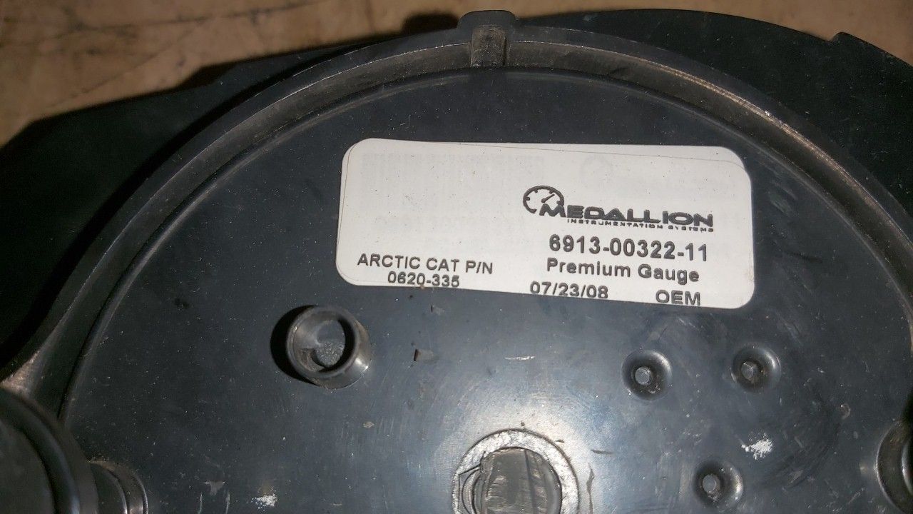 2009 - 2012 Arctic Cat CFR1000,CFR8,F5,F6,F8 Tachometer/Speedometer - Image 3