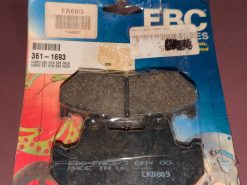 FA69/3 ORGANIC SERIES BRAKE PAD SET EBC