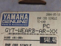Alternative view of Yamaha Carbide Single YC-640 X10-1 Trail