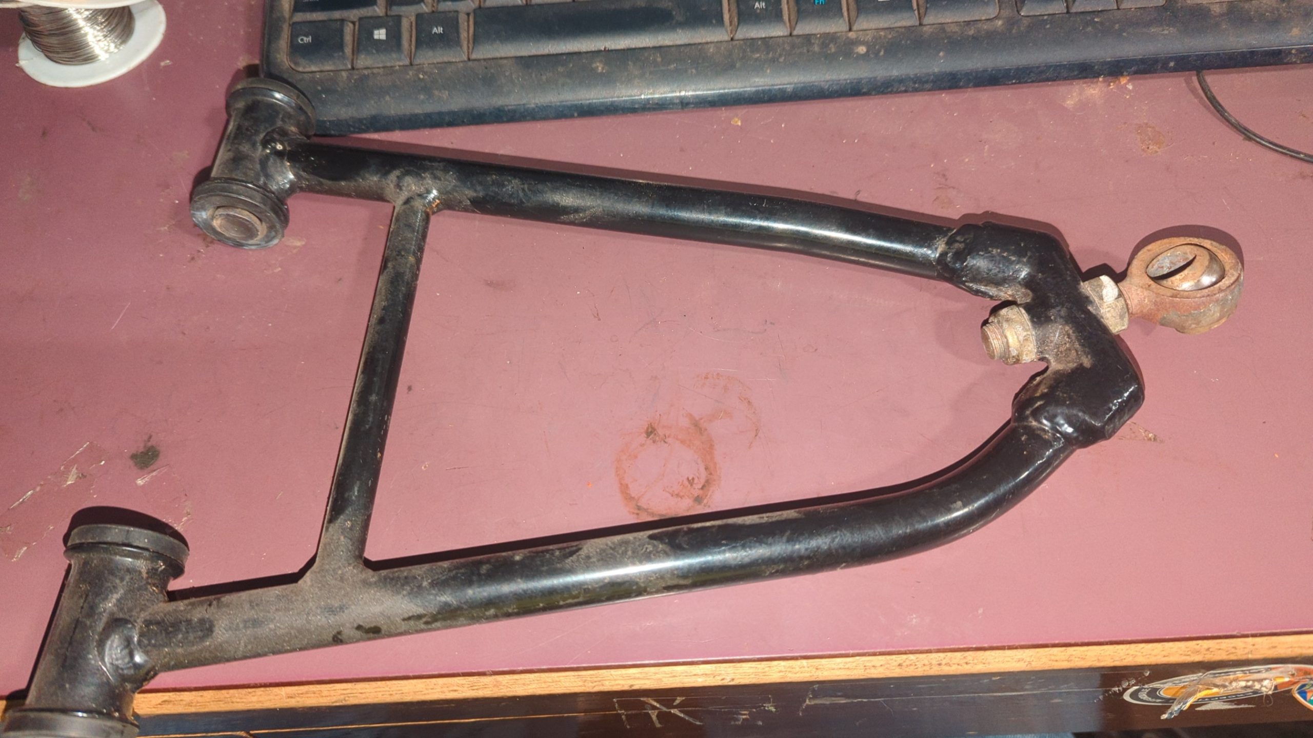 2007 – 2015 Polaris Dragon 800 SP UPPER CONTROL ARM, BLACK, LH