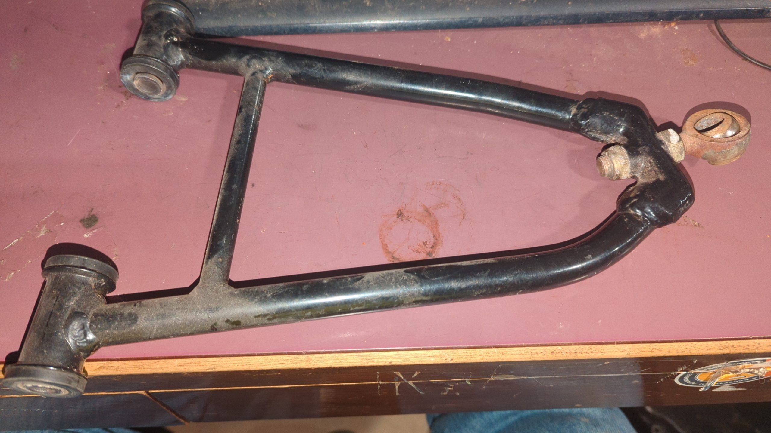 2007 – 2015 Polaris Dragon 800 SP UPPER CONTROL ARM, BLACK, LH - Image 3