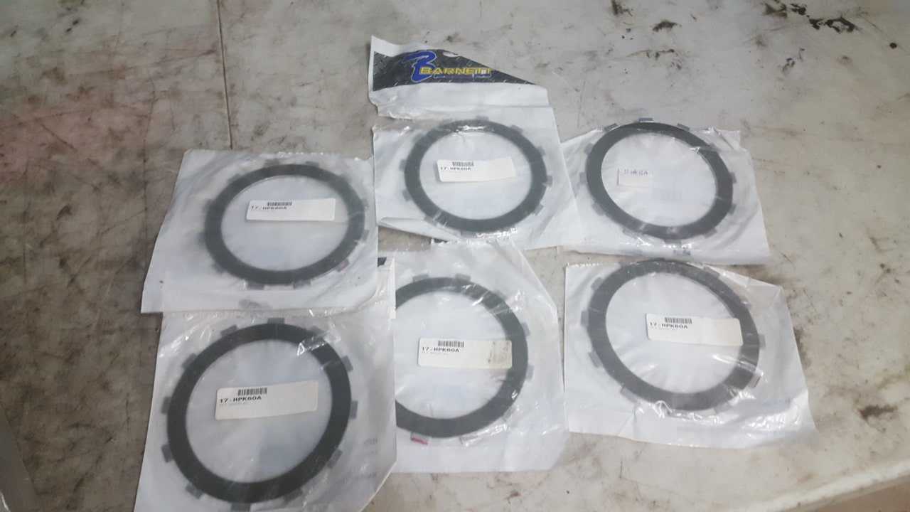 Multiple Years Honda,Kawasaki,Suzuki,Triumph Clutch Plates 17-HPK60A (6 Plates)