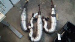 2000 Ski Doo Mach Z 800 Exhaust Tuned Pipe Assembly (3 Pipes)