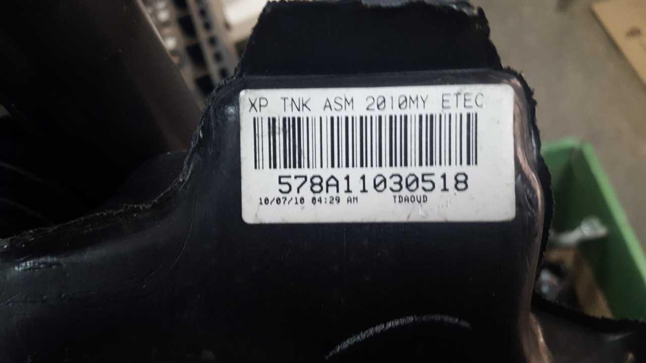 2010 - 2012 Ski Doo Gsx, Grand Touring Mxz,Renegade,Summit Fuel Tank Assembly - Image 3
