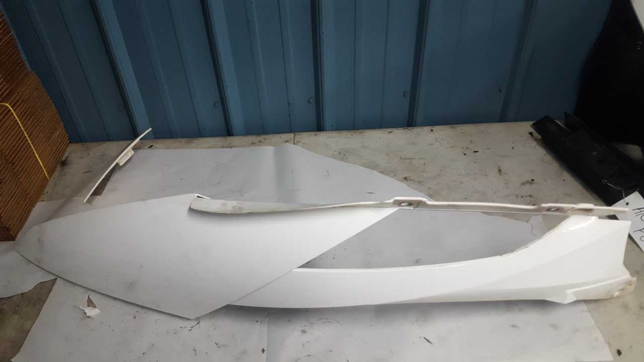 2013 Arctic Cat F 800 Sno Pro RR Hood w/Decals - Right