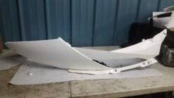 2013 Arctic Cat F 800 SNO PRO RR WHITE  Hood w/Decals - Left