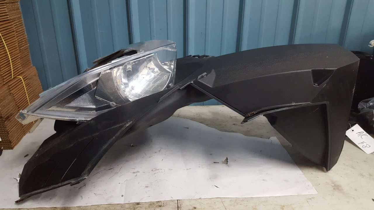 2012 – 2017 Arctic Cat F,M,XF,ZR Plenum, Intake – Lower + Upper With Headlight