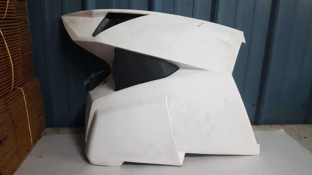 2013 Arctic Cat F,M,XF Panel, Side – Left w/o Decals – White
