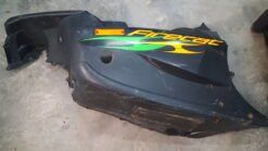 2003 - 2006 Arctic Cat Firecat,Sabercat Belly Pan - Left - Black
