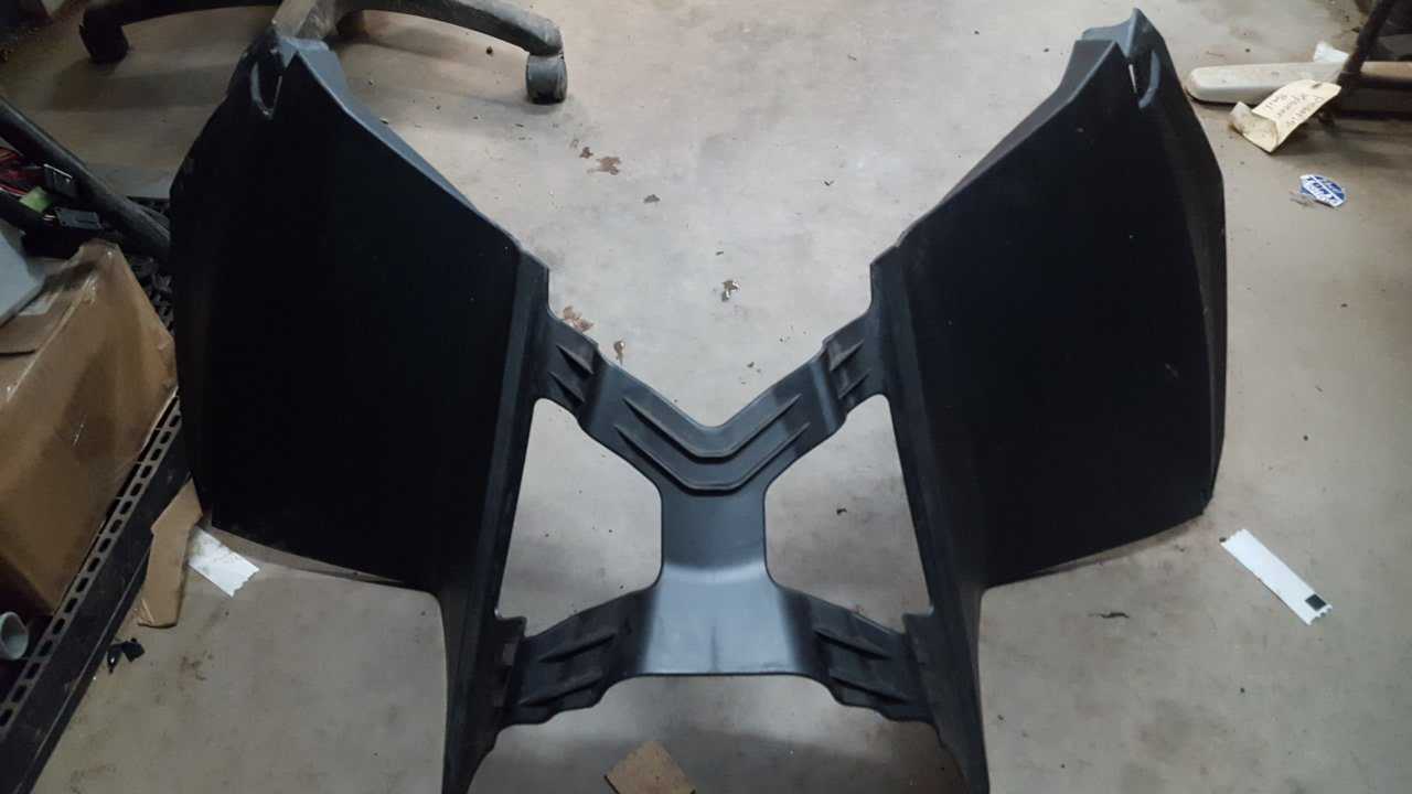 2012 - 2014 Arctic Cat F,M,XF,Zr Console, Lower Fuel Tank Cover