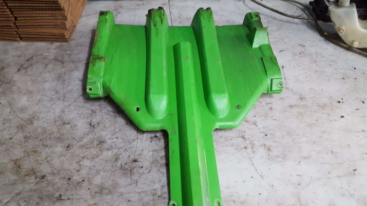 2004 Arctic Cat Firecat Belly Pan, Center - Green