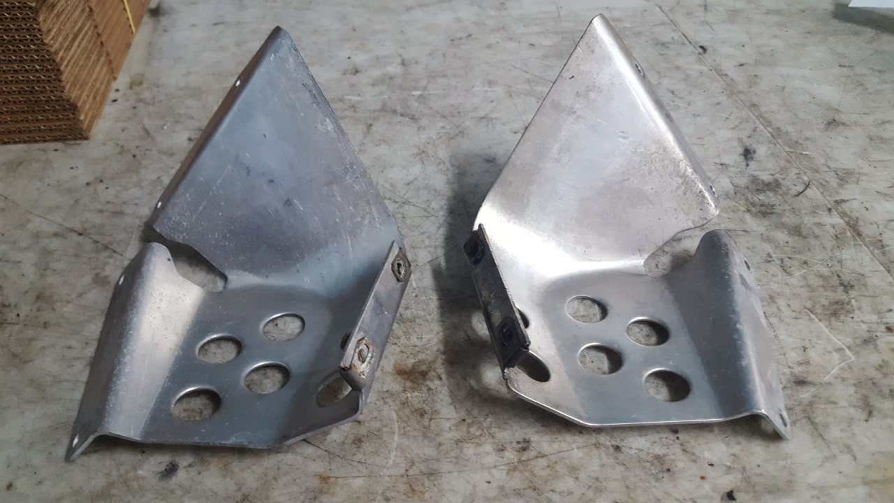 2007 - 2019 Arctic Cat F1000,F5,6,8 TZ1,Z1 Toe Shield- Right+Left