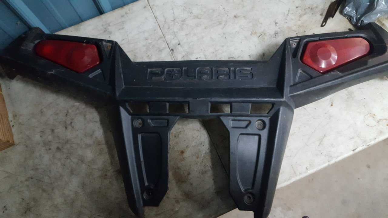 2009 - 2014 Polaris RZR 800 Rear Bumper With Taillights