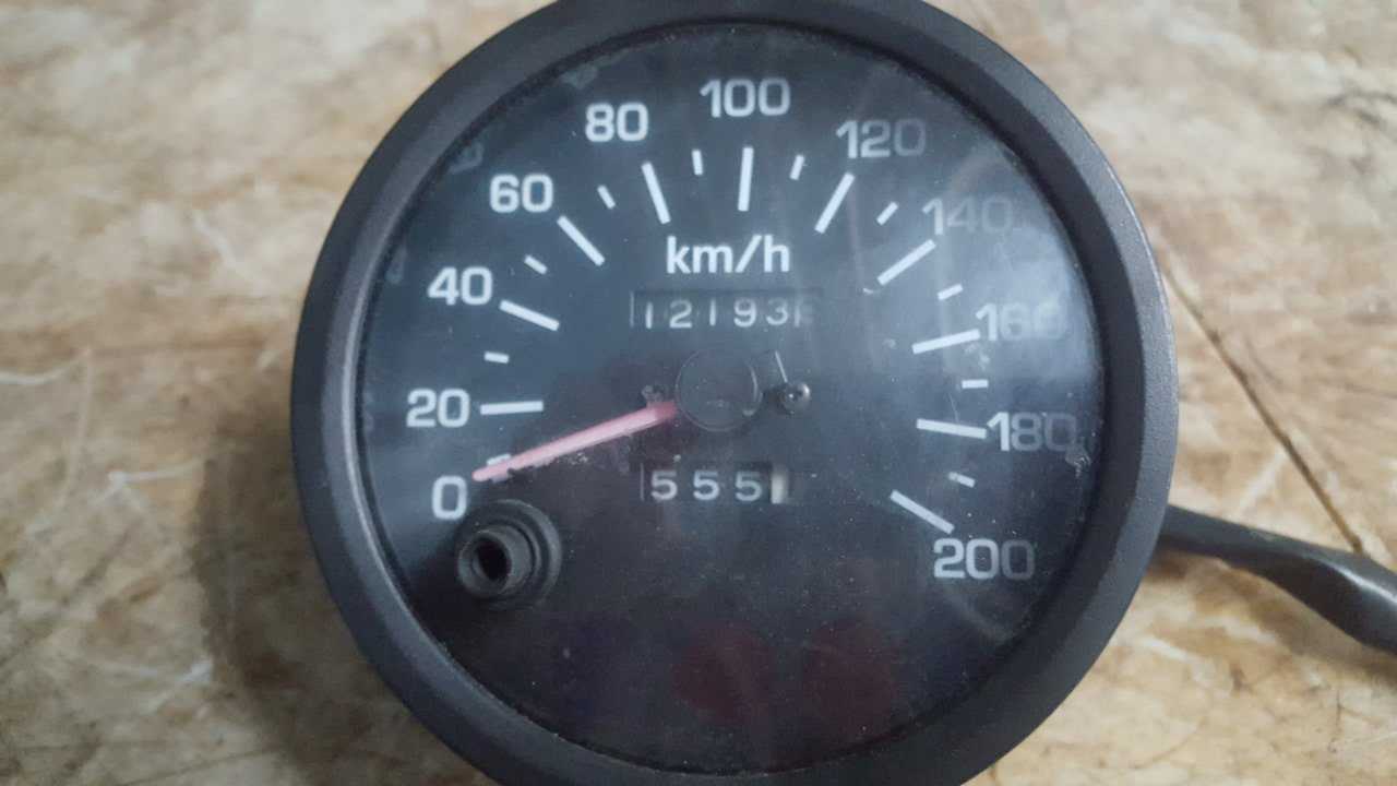 2000 - 2001 Yamaha SRX 700, Mountain Max Speedometer