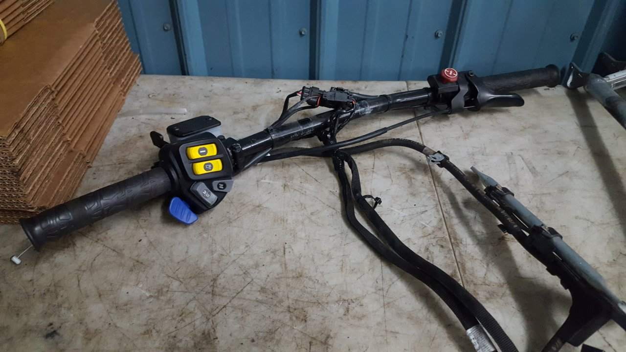 2008 - 2010 Ski Doo Gsx,Gtx,Mxz,Skandic Handle Bar Assembly