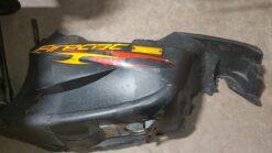 Alternative view of 2003 - 2006 Arctic Cat Firecat 500,600,700 Belly Pan - Right (Black)