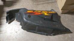 Alternative view of 2003 - 2006 Arctic Cat Firecat,Sabercat Belly Pan - Left - Black