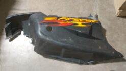 2003 - 2006 Arctic Cat Firecat,Sabercat Belly Pan - Left - Black - Image 3