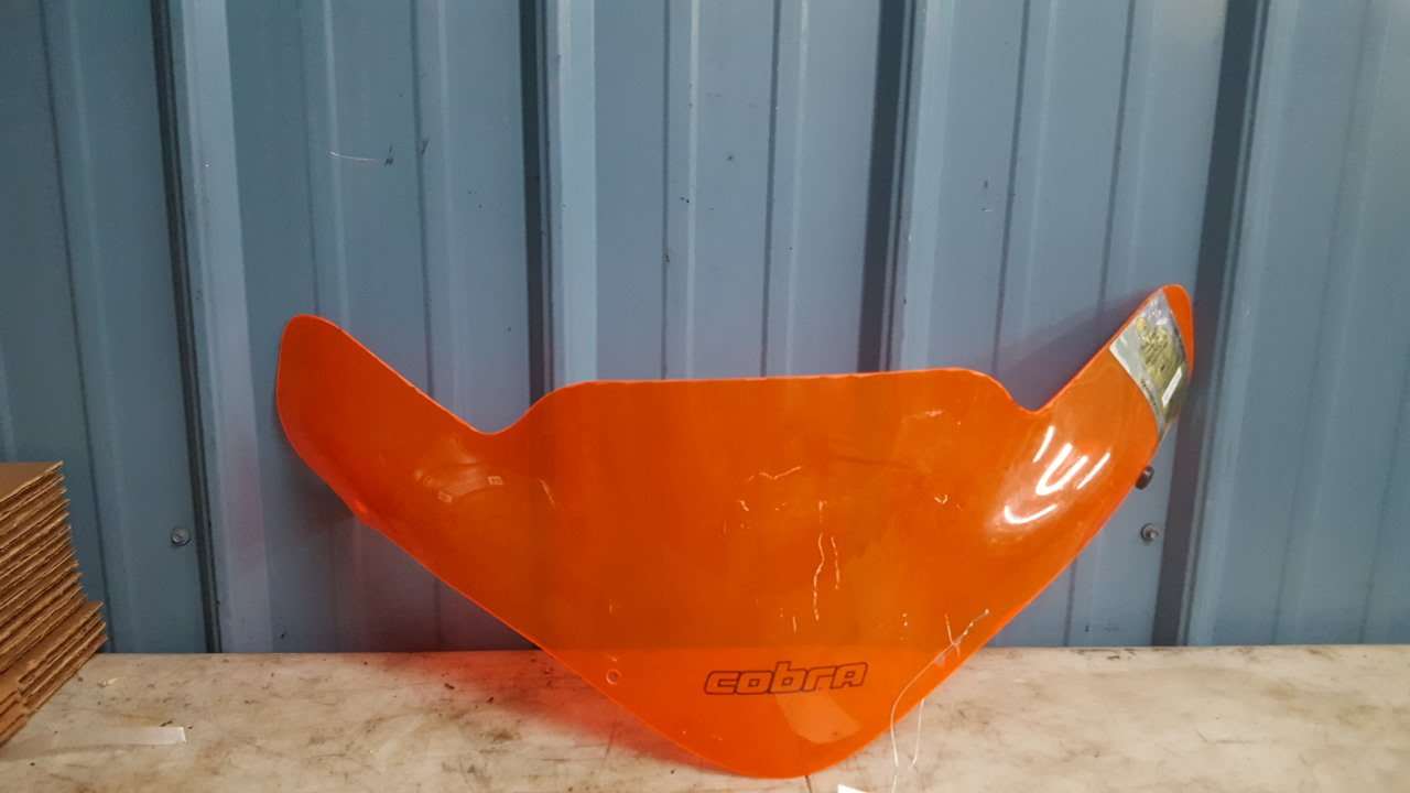 Arctic Cat F7 Windshield Orange