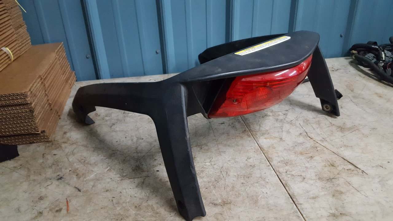 2004 - 2009 Ski Doo Mxz,Summit,Freestyle Luggage Rack With Taillight