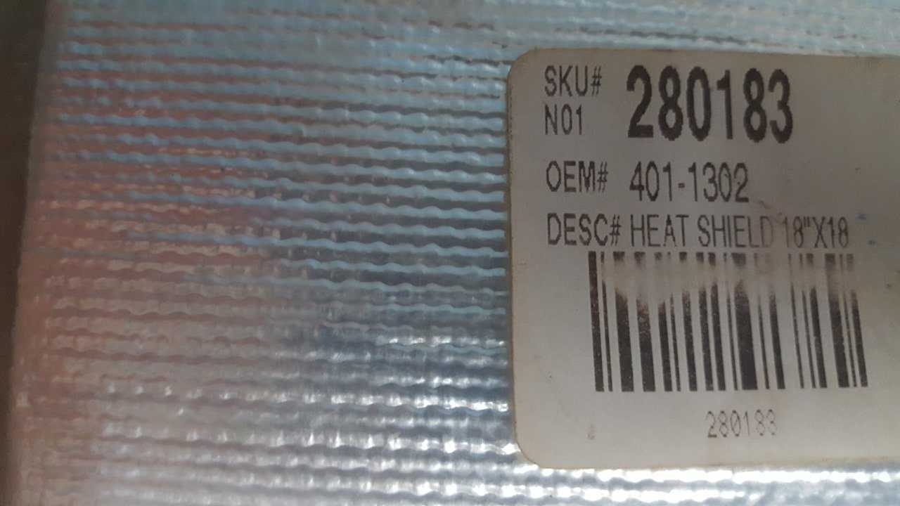 HEAT SHIELD 18"X18" MOOSE - Image 2