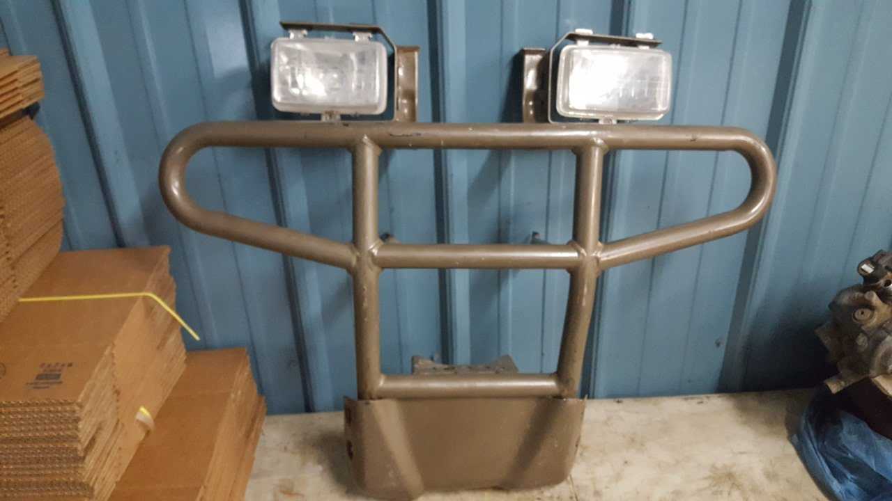 2003 - 2004 Kawasaki Prairie 360 Front Guard With Lights