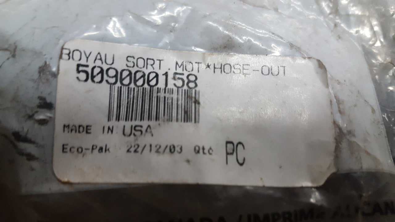 2002 - 2008 Ski Doo GSX,GTX,MXZ Engine Outlet Hose - Image 2