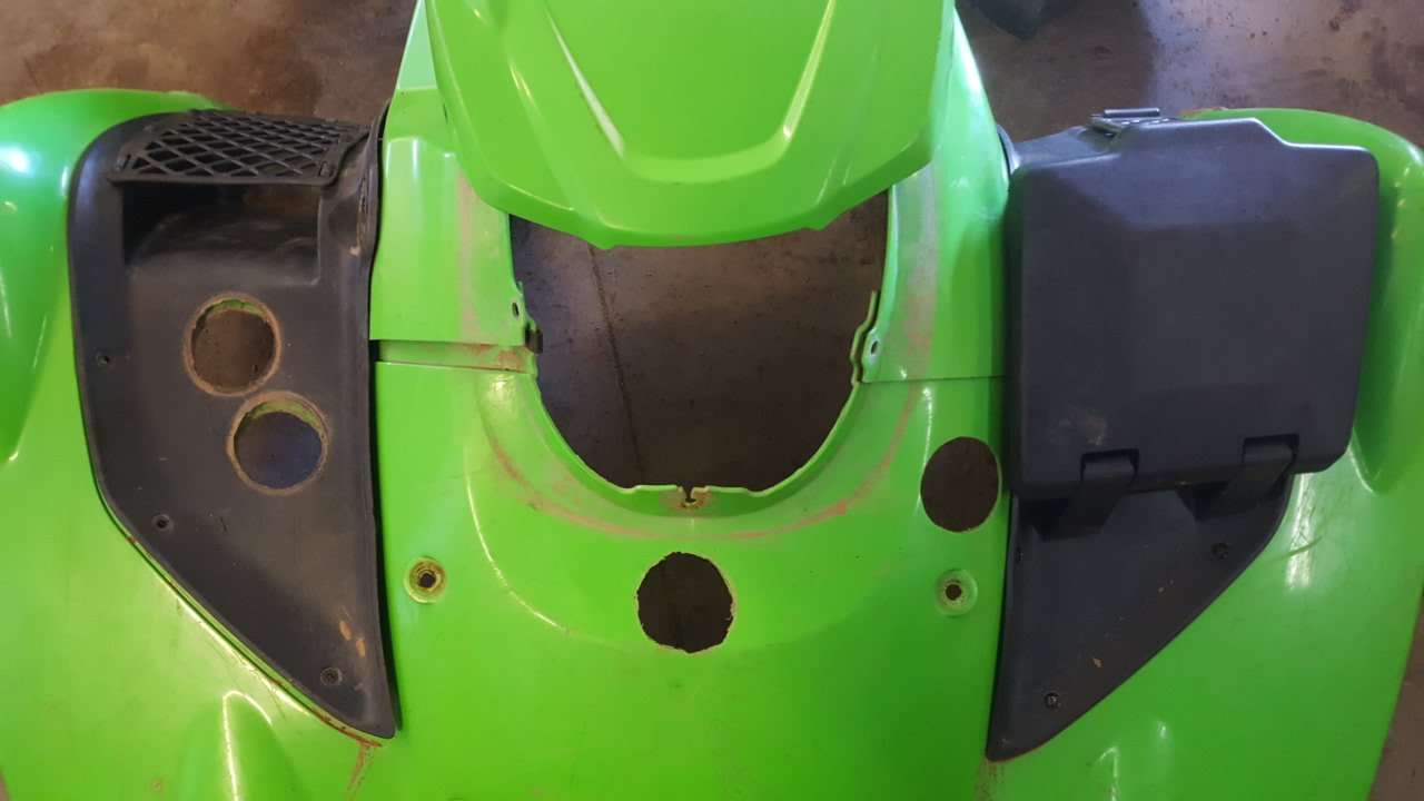 2008 Kawasaki Brute Force 750 Front And Rear Plastics - Image 4