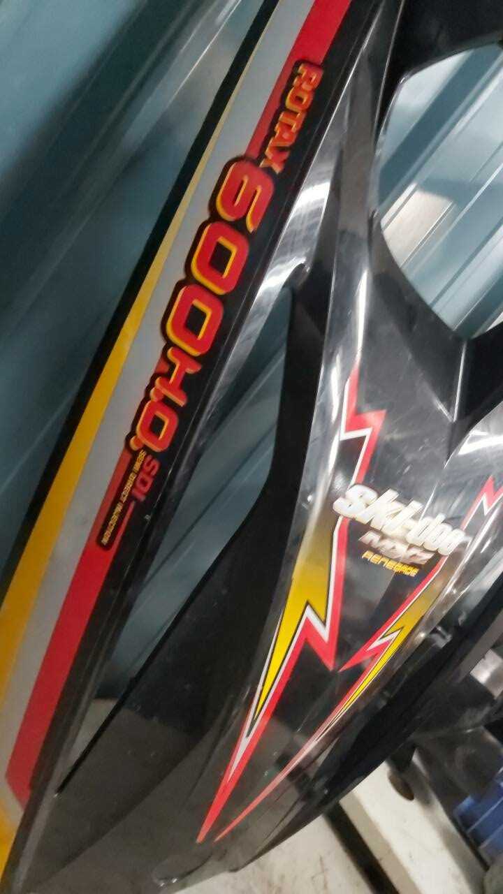 2003 - 2009 Ski Doo Mxz,Gsx,Gtx,Summit,Renegade Hood Black - Image 2
