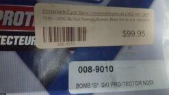 Alternative view of BVP 1995 - 2000 Ski  Doo Formula,Skandic Black Ski Skins # 008-9010