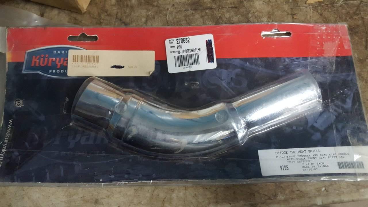1993 - 2008 Harley Davidson /Kuryakyn Bridge The Gap Heat Shield # 9196