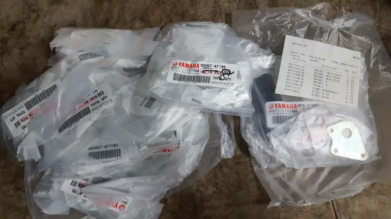 2003 - 2004 Yamaha RX-1 Frame Connection Kit