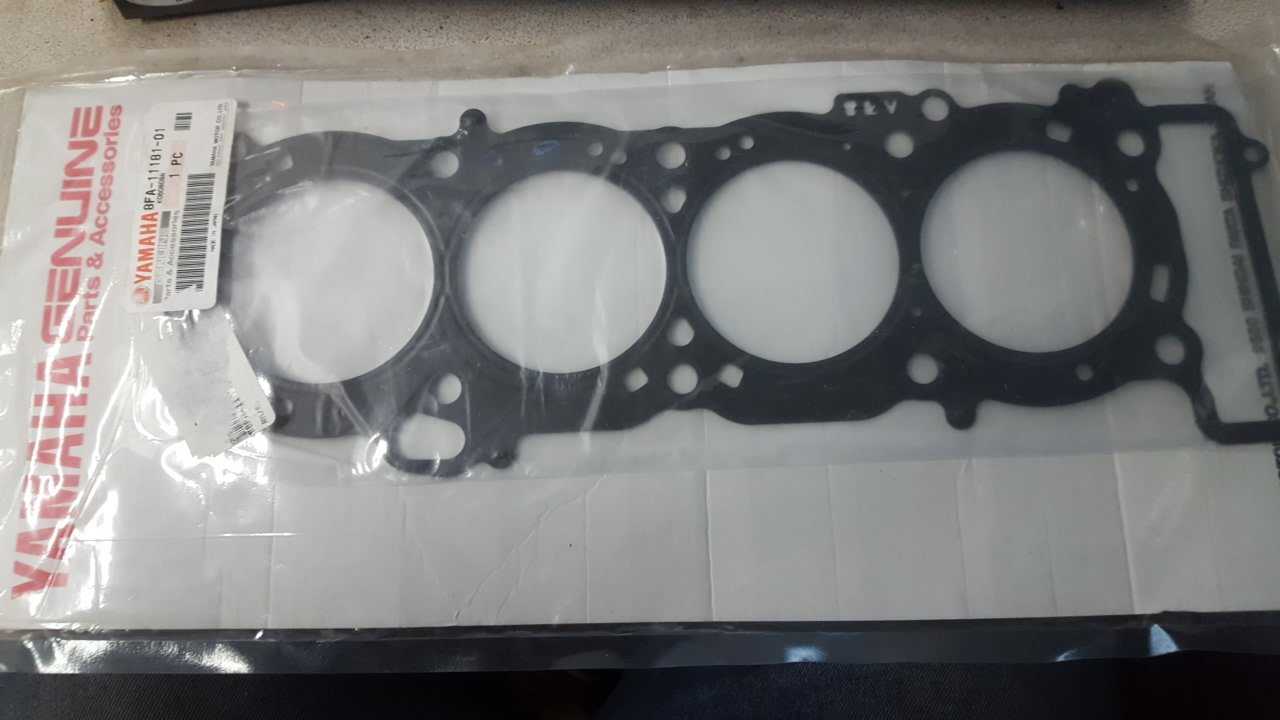 2003 - 2005 Yamaha RX,RX-1 Cylinder Head Gasket 1