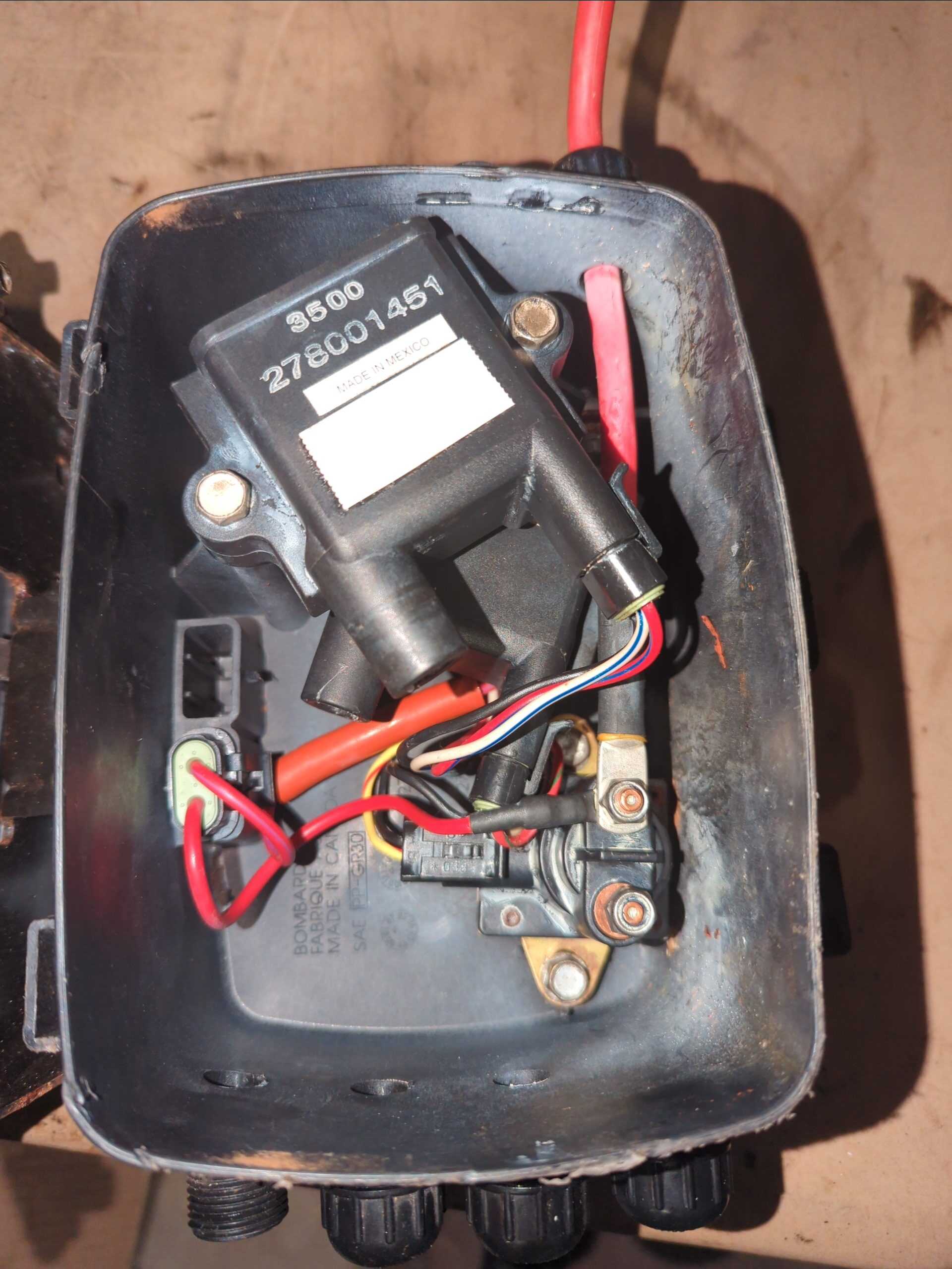 2000 - 2007 Sea Doo GTX DI,RX DI,LRV DI,XP DI, Ignition Coils In Rear Electrical Box - Image 5
