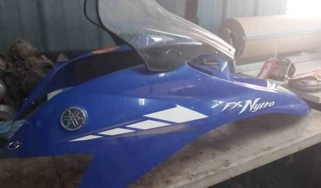 2008 - 2014 Yamaha FX Nytro Front Shroud With Windshield