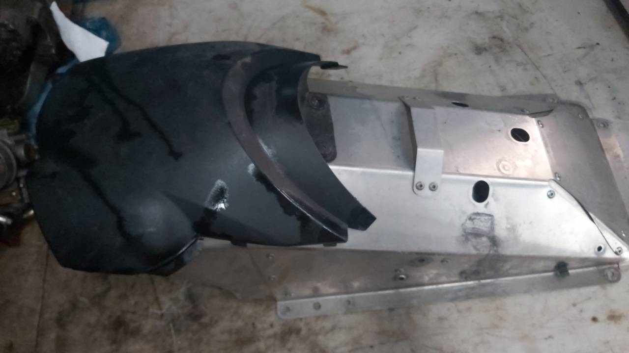 2008 - 2014 Yamaha Nytro Sub Frame Panel 5 Rear - Image 3