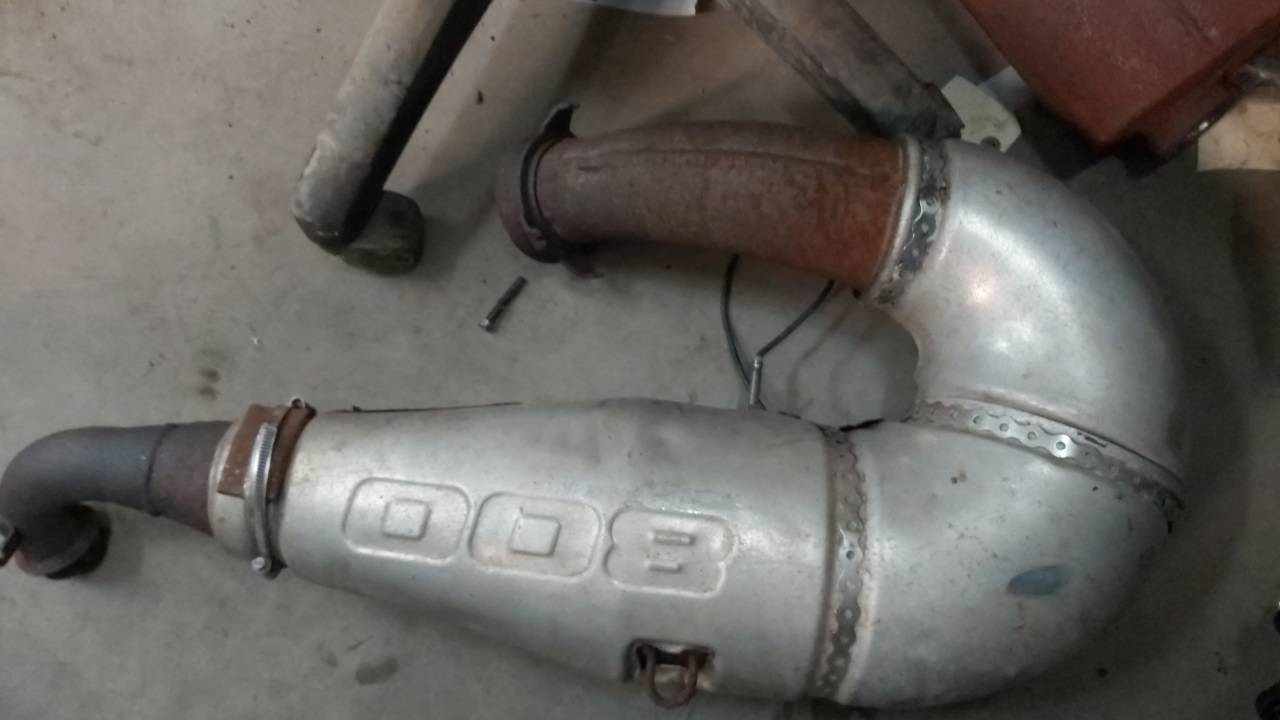 2010 - 2011 Arctic Cat F8 Expansion Chamber Exhaust