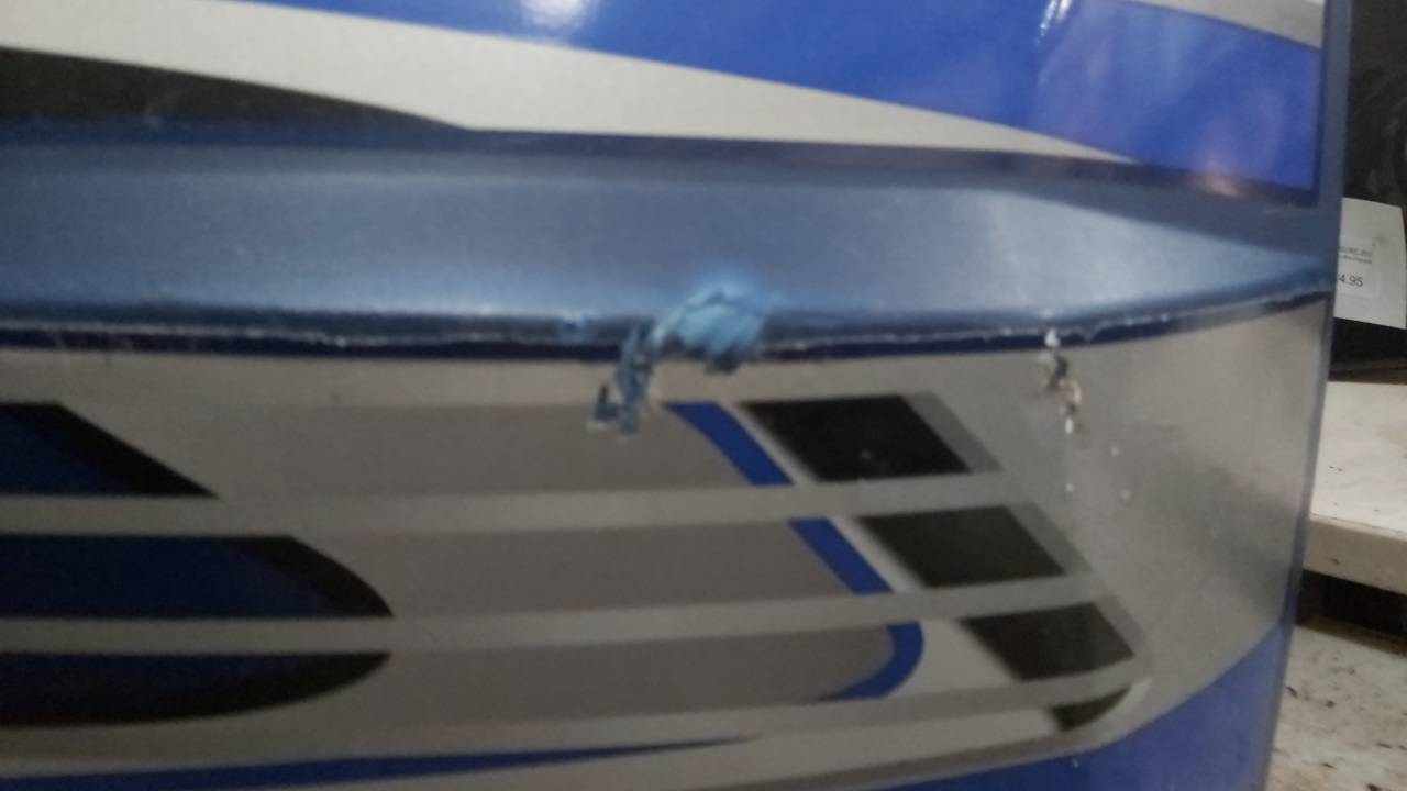 2004 - 2008 Ski Doo Gsx,Gtx,Summit Side Panel Blue RH - Image 2