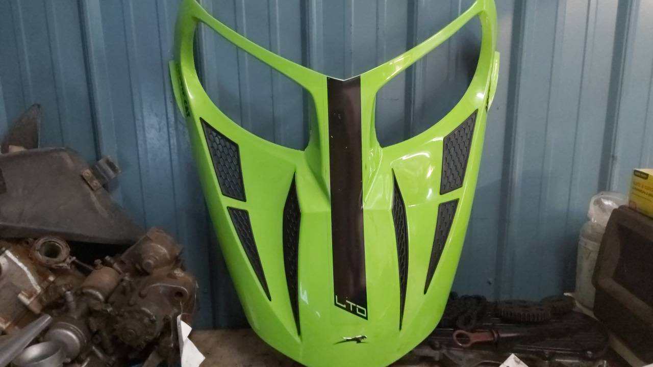 2011 Arctic Cat F8 LXR SNO PRO LTD Green Hood