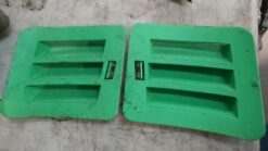 2002 - 2003 Z,ZR,Mountain Cat Louver, Air-Intake RH+LH Green