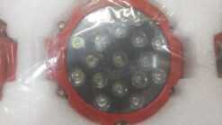 Red 5 Inch Round L.E.D Light