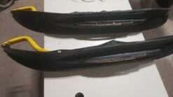 Alternative view of Skis Pair Yellow Handle