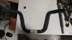 KHROME WERKS Chrome Custom Bend Stretch 12 in. Ape Hanger Bars