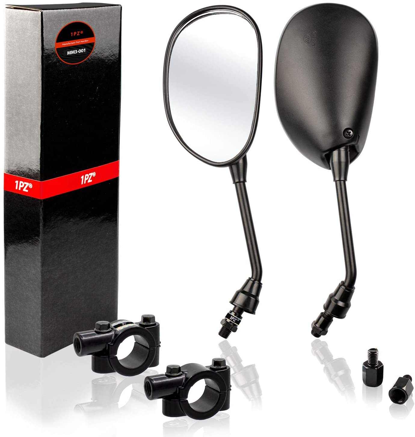 Rearview Mirror's Designed to Universally Fit ATV'S Scooter's Go Kart's and Dirt Bike's with 7/8" Handle Bar
