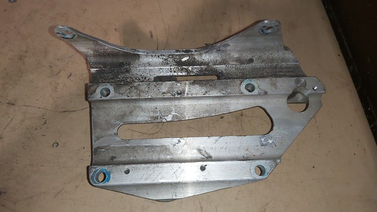 2012 Arctic Cat F,M,XF 800 Engine Mount Lower Plate - Image 2