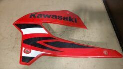 2009 Kawasaki KLX250S Engine Shroud LH Red